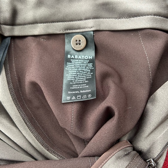 Babaton Chocolate Satin Trousers - Picture 5 of 5